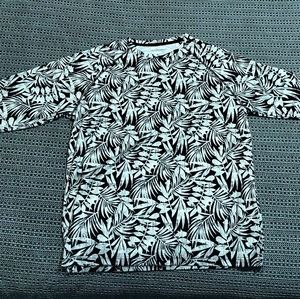 New W/ Tags Columbia Mens PFG Terminal Tackle Long Sleeve Tropical Print UPF 50.